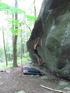 Posing on the start after the FA of High Jump...